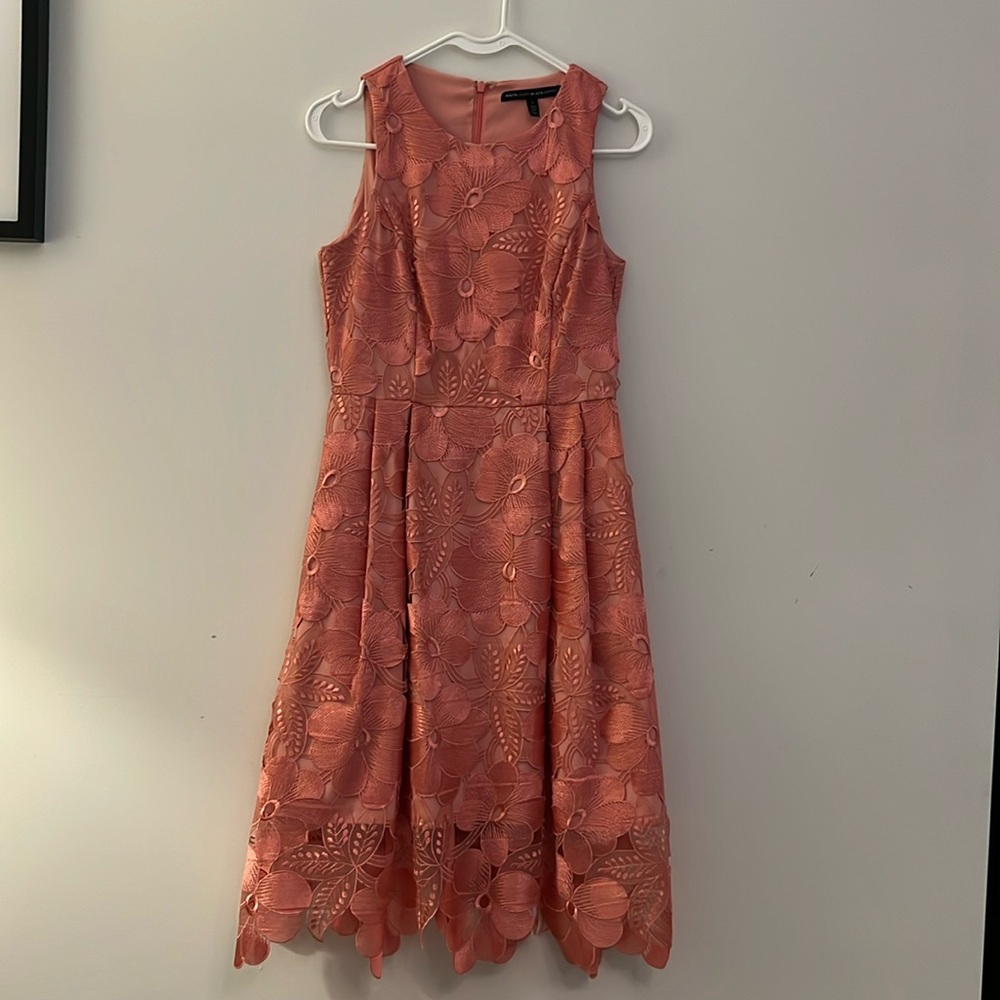 White House Black Market Coral Size 2 Dress